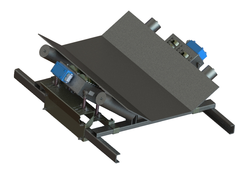 DETECTION SYSTEM FOR LONGITUDINAL CUTTING OF CONVEYOR BELTS SDRT-23